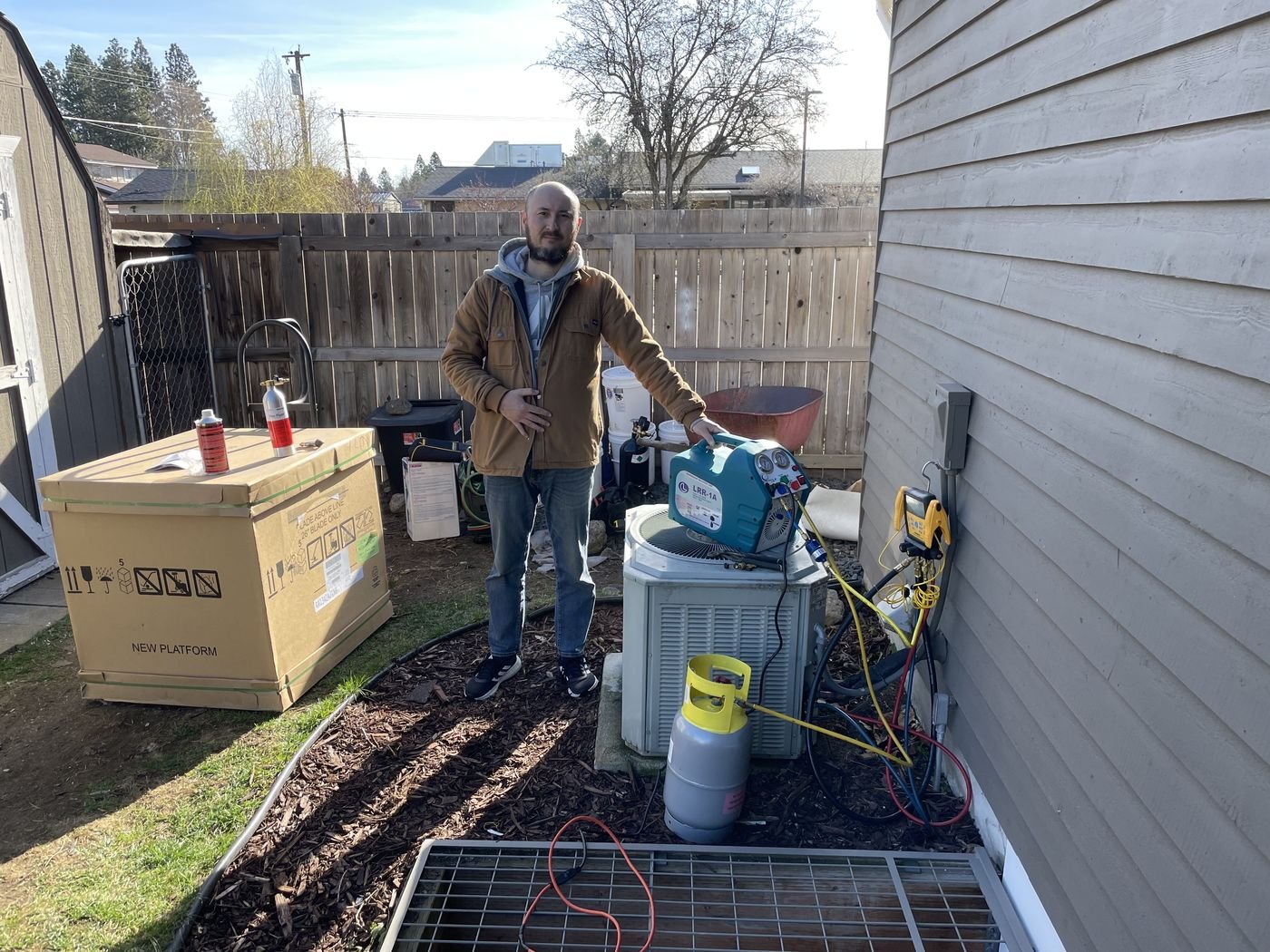 AC refrigerant recovery and repair — Adam & Sam Brothers Repair
