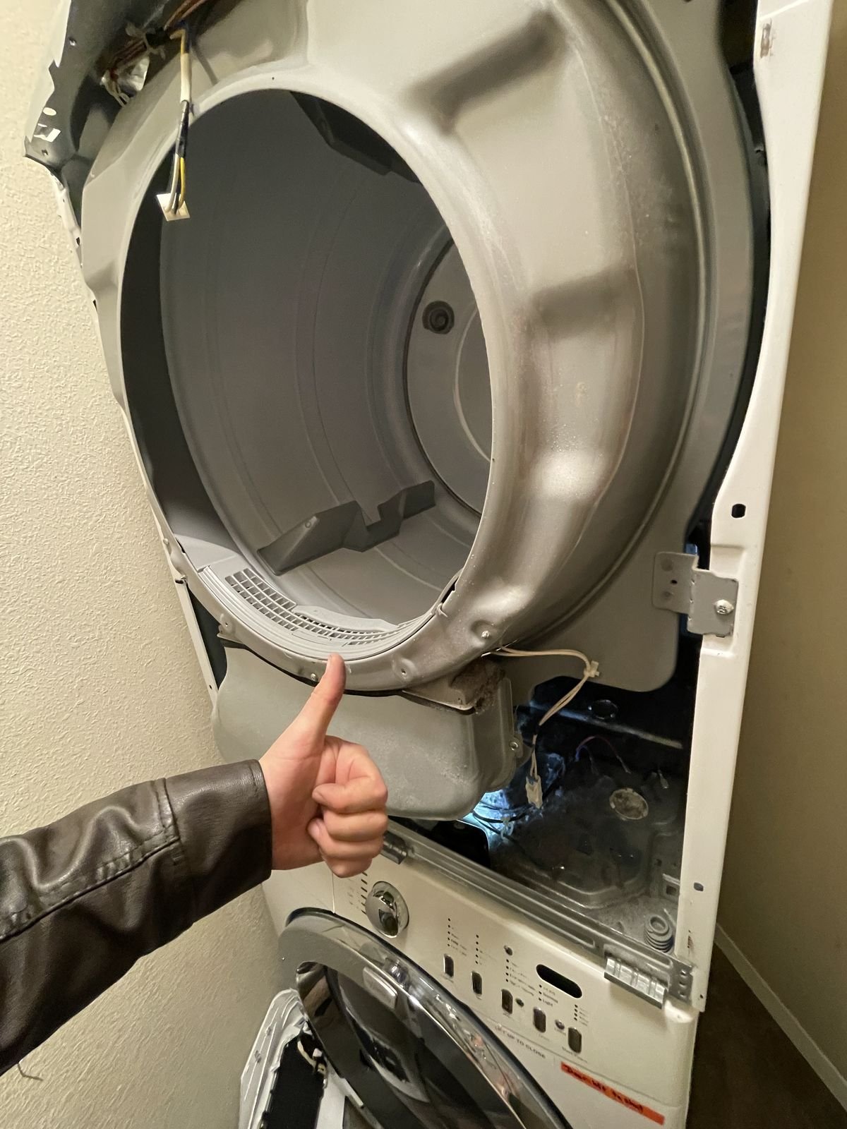 Dryer drum replacement — Adam & Sam Brothers Repair